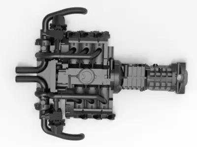 ENGINE 3D print model