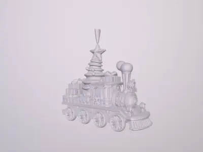 Christmas Creations - The Magic Locomotive 3D print model