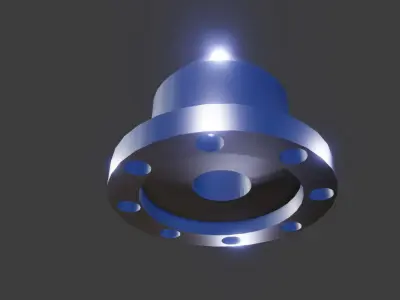 Mechanical Reducer 3D Model 3D model