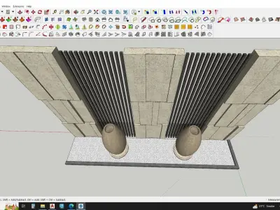 3d motive wall 3D model