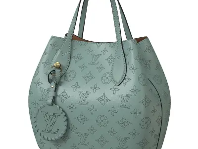 Louis Vuitton Blossom PM Bag flight mode Low-poly 3D model