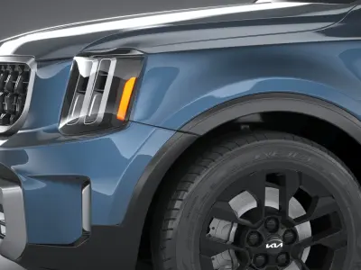 Kia Telluride 2023 3D model