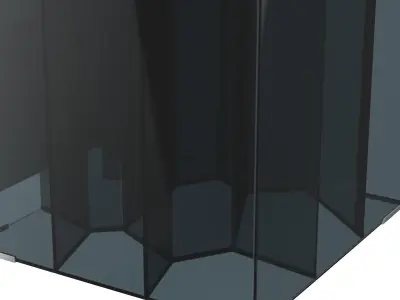 Alice Glas Italia Coffee Table 3D model