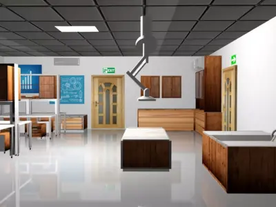 3d lab design 3D model