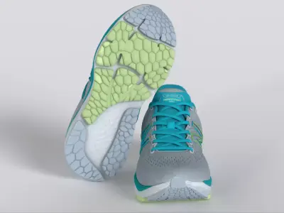 New Balance Fresh Form 880  Running Shoes Low-poly 3D model