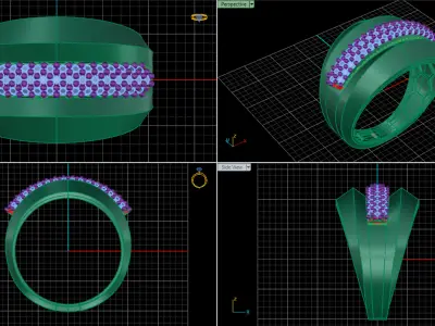 jewelry ring 253 3D print model