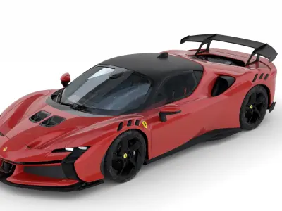 Ferrari sf 90 XX stradale 2024 3D model
