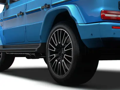 Mercedes AMG G 63 Manufaktur 2024 3D model
