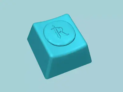 KeyCap - Runescape Symbol Rune - Decorative KeyCaps 3D print model