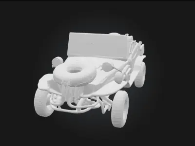 Amphibious Adventure  Dual-Terrain Exploration 3D model