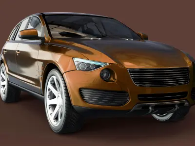 SUV CAR 3D model from CGTrader
