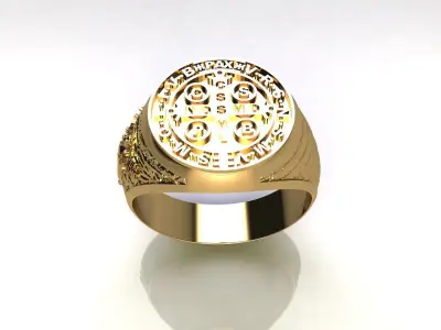 Saint Benedict    Sao Bento 3D model