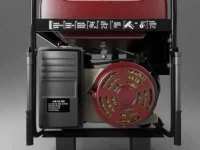 PowerHorse Generator 3D model