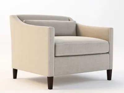 Bolier Domicile Lounge Chair 62045 3D model