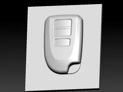 Toyota Vios leather key cover mold 3D print model
