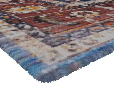 Rug Set 1580 3D model