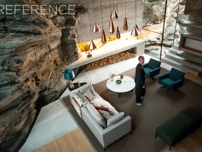 Juvet entrance room - Ex machina 3D model