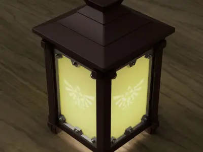 Custom Shoji Lamp 3D print model