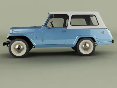 Jeepster Commando C101 3D model