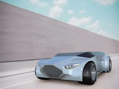 Concept Car v01 3D model