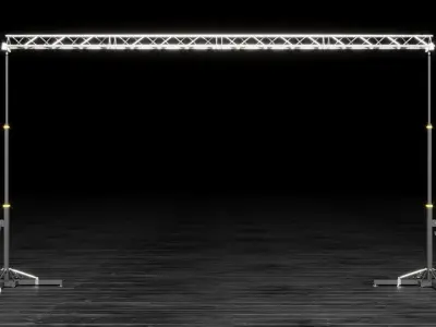 Truss Lifts Detailed Model 3D model