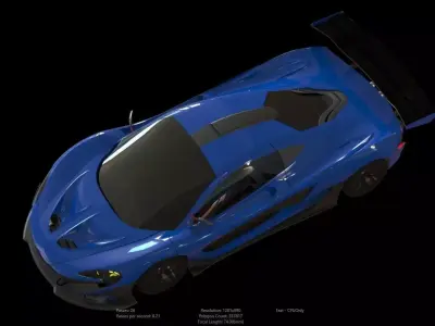 P1 GTR 3D model
