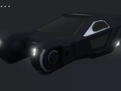 Spinner Low-poly 3D model