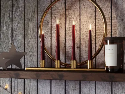 Christmas decor set 06 3D model