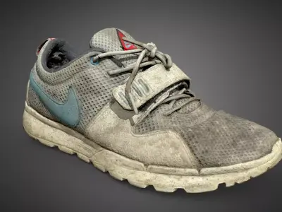 Nike SB Low-poly 3D model