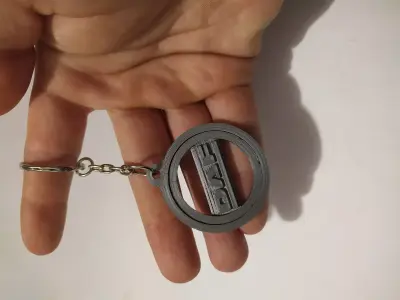 DAF Spinning Keychain 3D print model