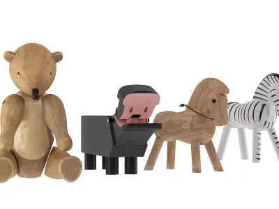 Kay Bojesen Collection 03 3D model