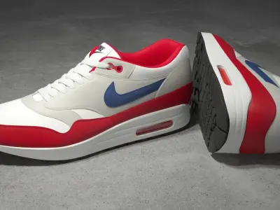Nike Air Max 1 v2 3D model