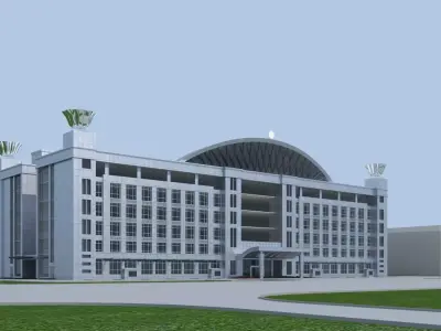 Hospital 3D model