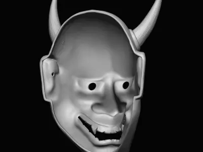 Hannya Mask -wearable 3D print model