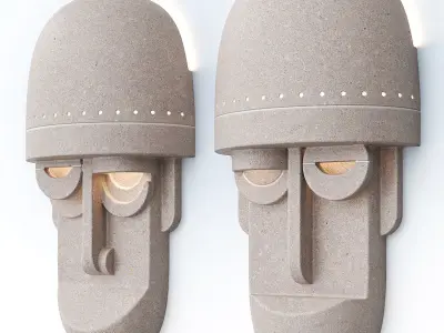 Eric Roinestads Ceramic faces 2 3D model