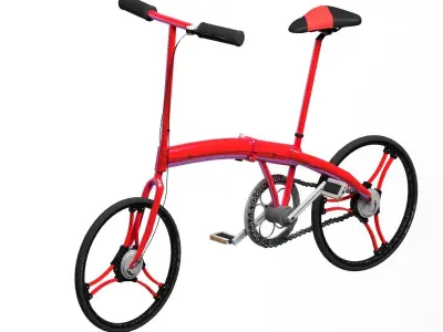 bike Salut RED 3D model