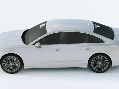 Audi S6 2020 3D model