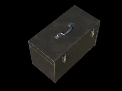 Suitcase for garage tools - FREE Free low-poly 3D model