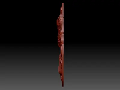 Panel fish  3D print model