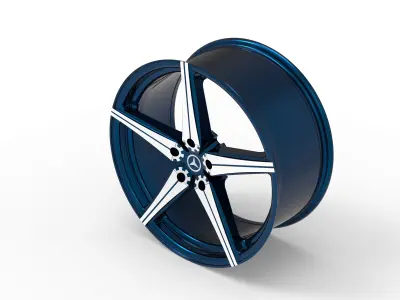 Wheel rim 3D model order