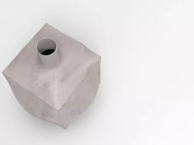 Nua Vase Low-poly 3D model