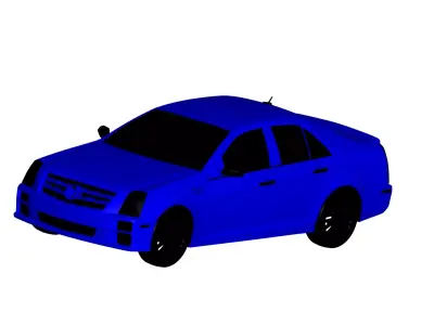 Cadillac STS  3D model