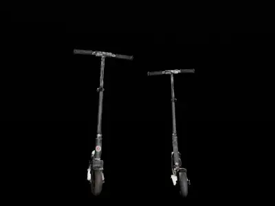 Scooter 26 Low-poly 3D model