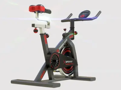 SPINNING BIKE 3D model