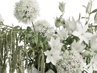 Flower In Vase 101 3D model