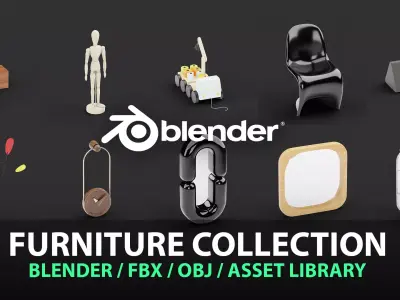 Decor Model Collection Vol 47 3D model