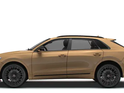 Audi Q8 55 TFSI quattro S line 2024 3D model