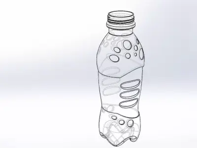 Bottle concept 2 Free 3D model