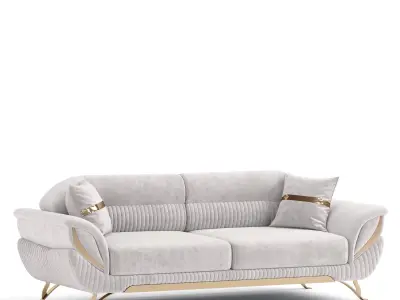 Sidneysal 97 Wide Extendable Sofa 3D model