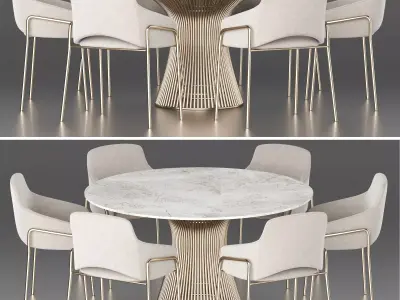 dining set 23 3D model